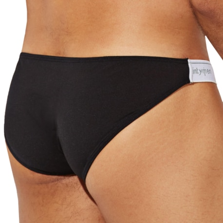 Intymen Feel Tanga Briefs - Black