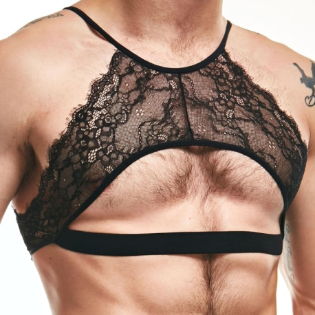 Intymen Lingerie Lace Bra - Black