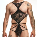 Intymen Body Lingerie Dentelle Noir