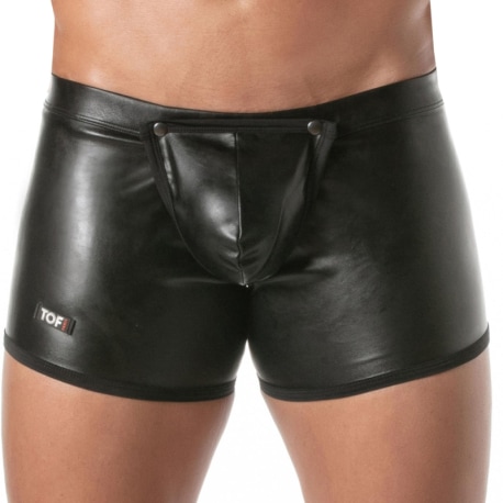 TOF Paris Kinky Easy Access Boxer Briefs - Black