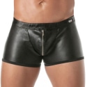 TOF Paris Kinky Push Up Zip Boxer Briefs - Black