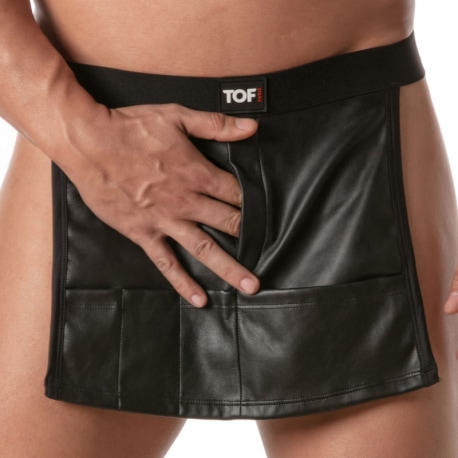 TOF Paris Kinky Apron - Black