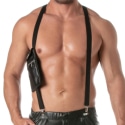 TOF Paris Kinky Elastic Pocket Harness - Black