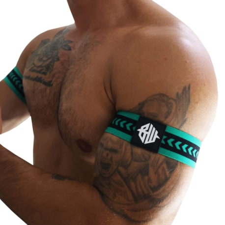 Breedwell 2-Pack Daddy's Favorite Armbands - Green - Black