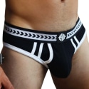 Breedwell Daddy's Favorite Briefs - Black - White