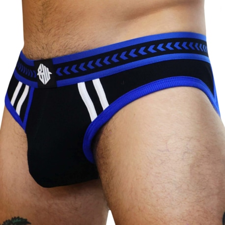 Breedwell Daddy's Favorite Briefs - Black - Blue