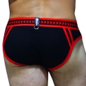 Breedwell Daddy's Favorite Briefs - Black - Red