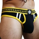 Breedwell Daddy's Favorite Briefs - Black - Yellow