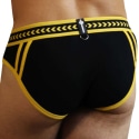 Breedwell Daddy's Favorite Briefs - Black - Yellow