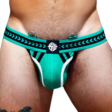 Breedwell Jock Strap Daddy's Favorite Vert - Noir