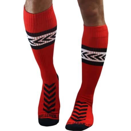 Breedwell Daddy's Favorite Knee Socks - Red