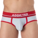 Addicted Micro Mesh Briefs - Light Grey