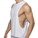 Addicted Veloz Dry Low Rider Tank Top - White