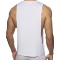 Addicted Veloz Dry Low Rider Tank Top - White