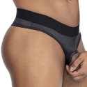 CandyMan Protuder Thong - Black