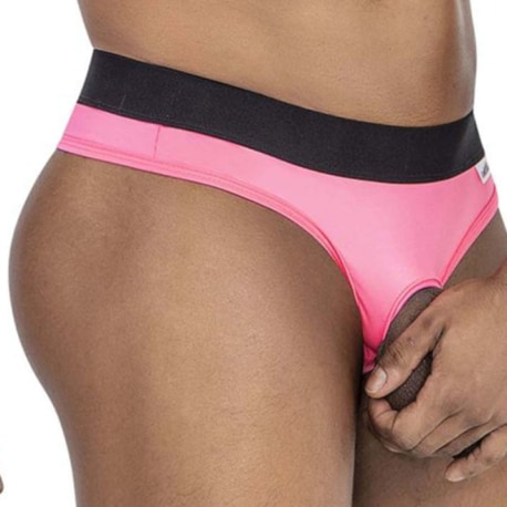 CandyMan Protuder Thong - Pink