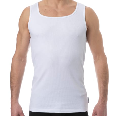 Bikkembergs New Classic Tank Top - White