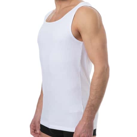 Bikkembergs New Classic Tank Top - White