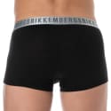 Bikkembergs 2-Pack Silver Cotton Boxer Briefs - Black