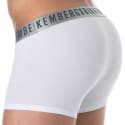 Bikkembergs 2-Pack Silver Cotton Boxer Briefs - White