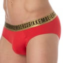 Bikkembergs 2-Pack Christmas Briefs - Black - Red