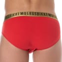 Bikkembergs 2-Pack Christmas Briefs - Black - Red