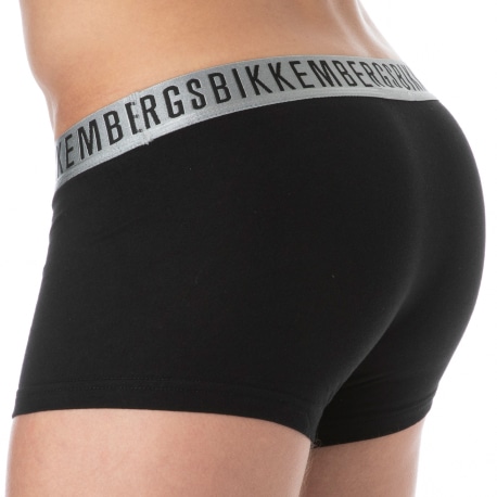 Bikkembergs 2-Pack Christmas Boxer Briefs - Black - Red