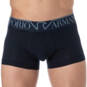 Emporio Armani Boxer Megalogo Coton Bleu Marine