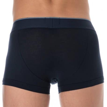 Emporio Armani Boxer Megalogo Coton Bleu Marine