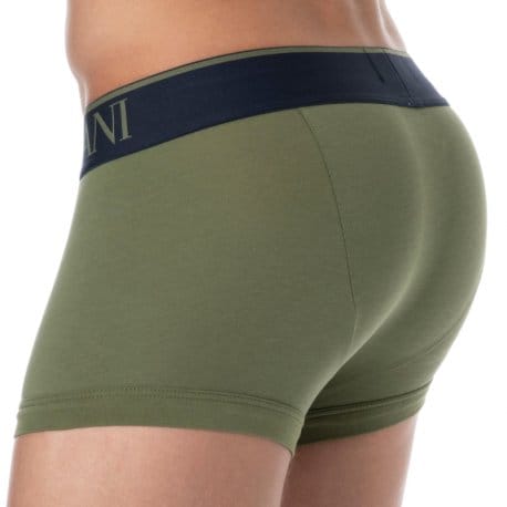 Emporio Armani Boxer Megalogo Coton Olive