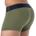 Emporio Armani Megalogo Cotton Boxer Briefs - Olive