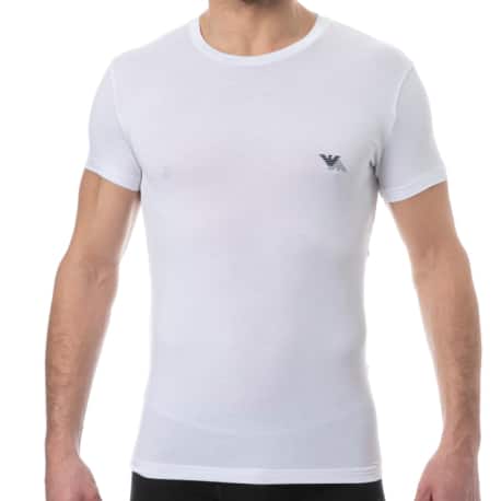 Emporio Armani Eco Viscose T-Shirt - White