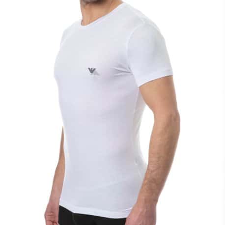 Emporio Armani T-Shirt Eco Viscose Blanc