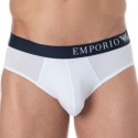 Emporio Armani Eco Viscose Briefs - White