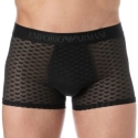 Emporio Armani Boxer Eagle Mesh Noir