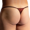 Manstore M2432 Stripper Thong - Red