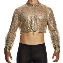 Modus Vivendi Crop Top Harem Or