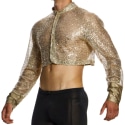 Modus Vivendi Crop Top Harem Or