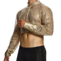 Modus Vivendi Crop Top Harem Or