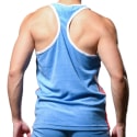 Andrew Christian Roller Disco Tank Top - Light Blue