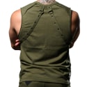 Andrew Christian Glampground Capsule Tank Top - Olive