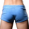 Andrew Christian Roller Disco Booty Shorts - Light Blue