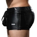 Andrew Christian FUKR Stud Lace Up Shorts - Black