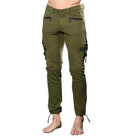 Andrew Christian Pantalon Cargo Glampground Olive