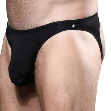 Andrew Christian Almost Naked Traveler Air Jock - Black