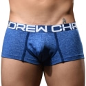 Andrew Christian Moisture Control Trunks with Show-It - Heather Blue