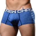 Andrew Christian Boxer Moisture Control Show-It Bleu Chiné