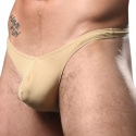 Andrew Christian Almost Naked Deep V Cut Thong - Sand