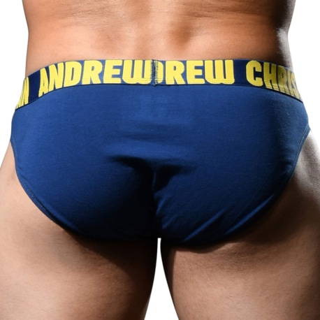 Andrew Christian Almost Naked Happy Briefs - Navy