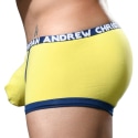 Andrew Christian Boxer Court Almost Naked Fly Tagless Jaune Citron